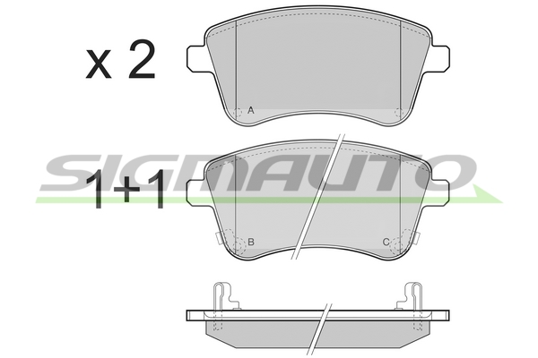 SIGMAUTO SPB486 Kit...