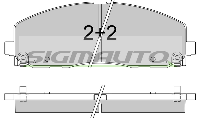 SIGMAUTO SPB543 Kit...