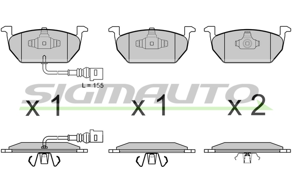 SIGMAUTO SPB631 Kit...