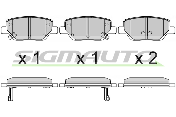 SIGMAUTO SPB748 Kit...