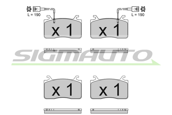 SIGMAUTO SPB833 Kit...