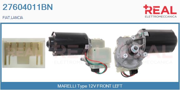 Motore Tergicristallo MAGNETI MARELLI TGE423N: Ricambio Originale Di Qualità Per Auto Con Prestazioni Funzionali Garantite