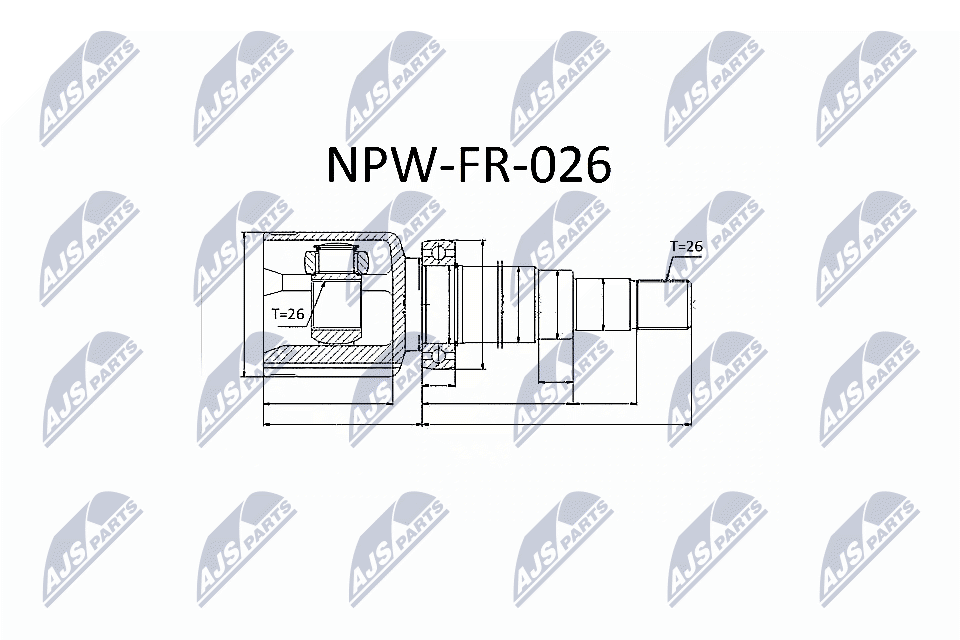 NTY NPW-FR-026 Σετ...