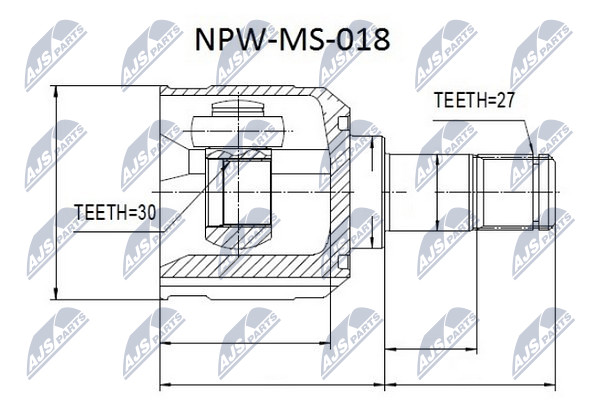 NTY NPW-MS-018 Kit giunti,...