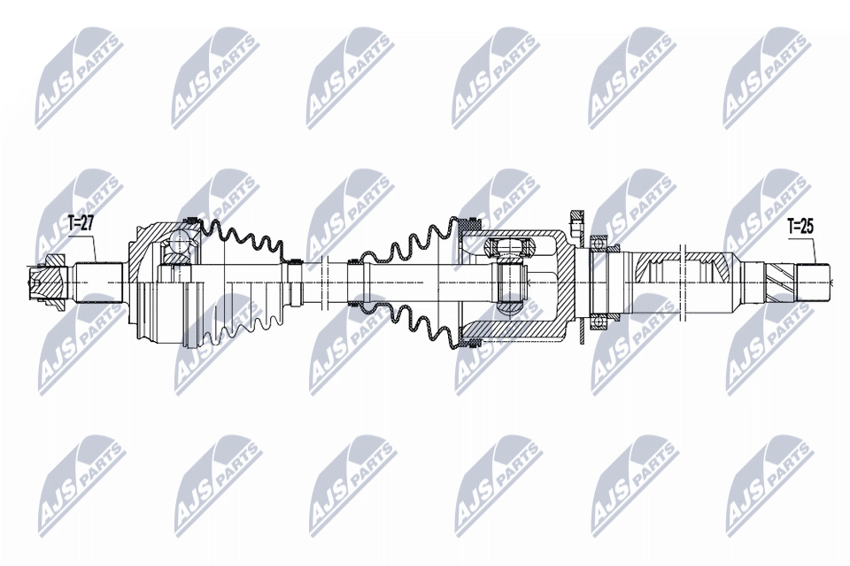 NTY NPW-AR-045 Antriebswelle