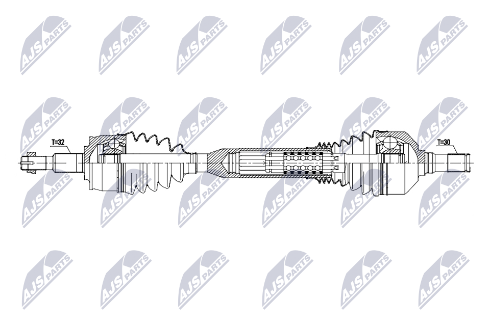 NTY NPW-CH-170 Antriebswelle