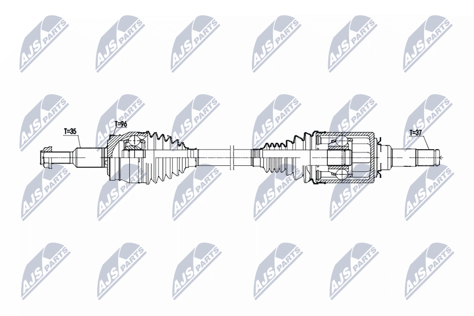 NTY NPW-CH-174 Antriebswelle