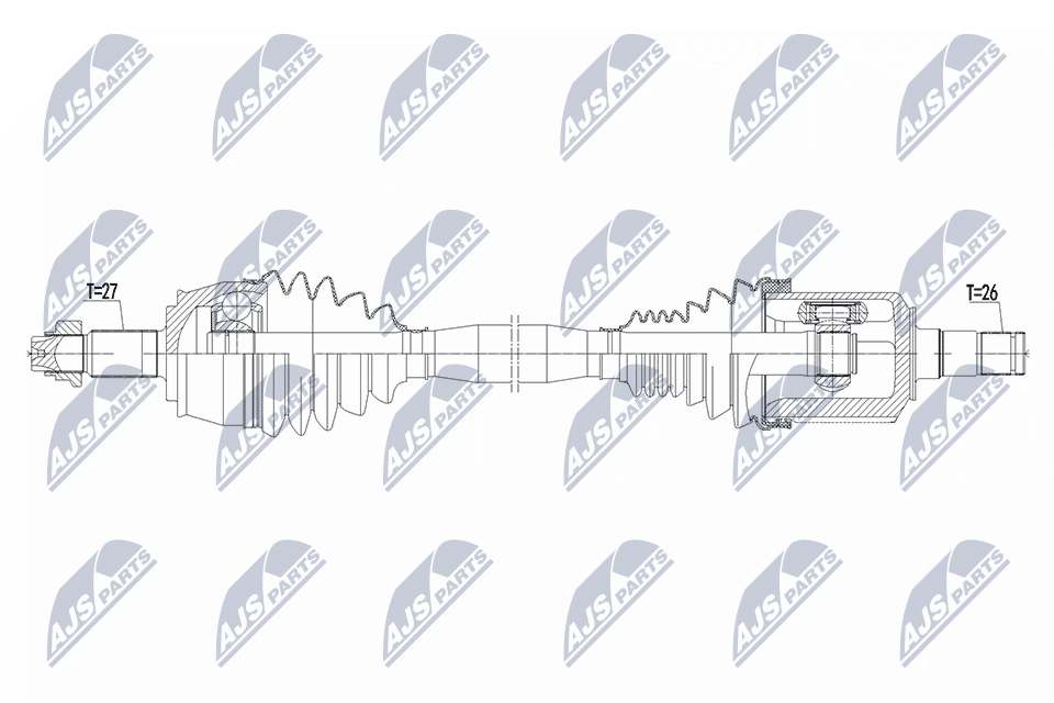 NTY NPW-CH-175 Antriebswelle