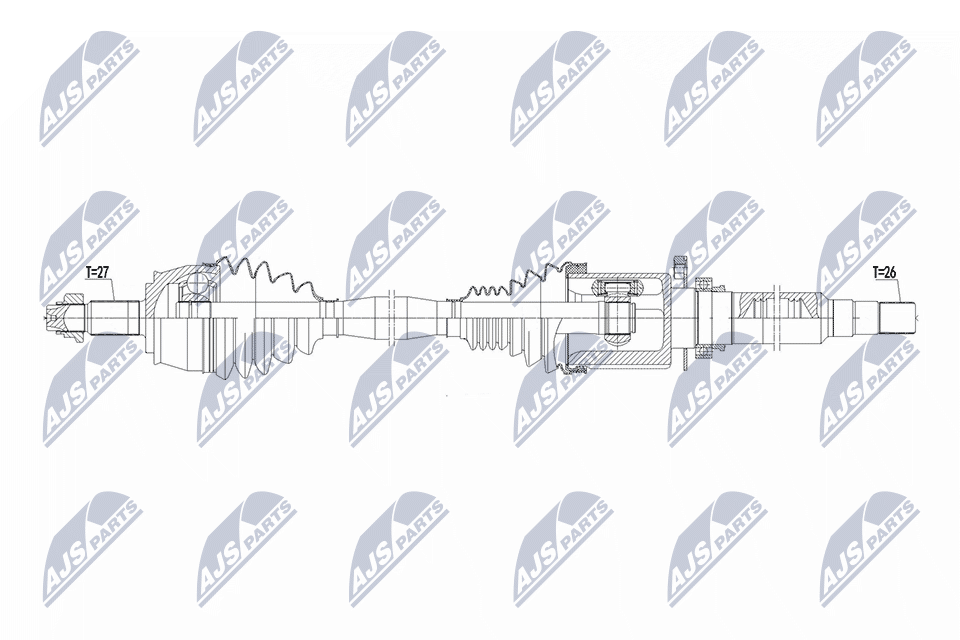 NTY NPW-CH-176 Antriebswelle