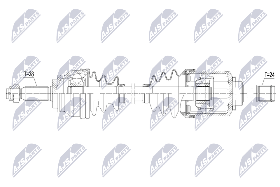 NTY NPW-CH-180 Antriebswelle