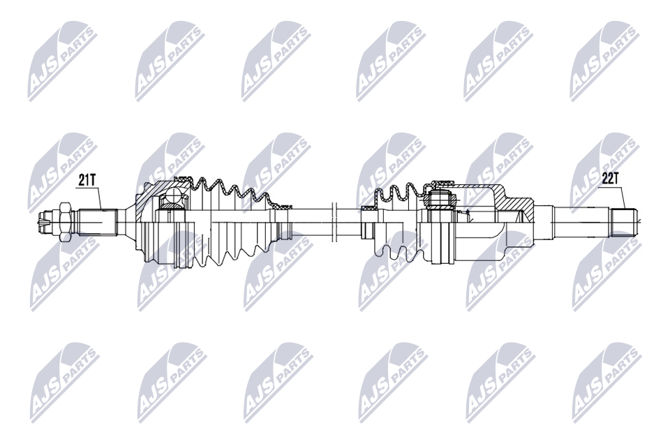 NTY NPW-CT-170 Antriebswelle