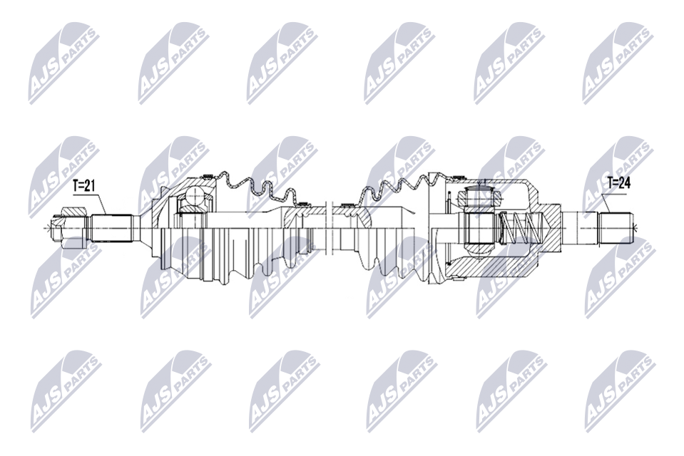 NTY NPW-CT-171 Antriebswelle