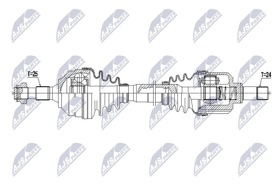 NTY NPW-CT-173 Antriebswelle