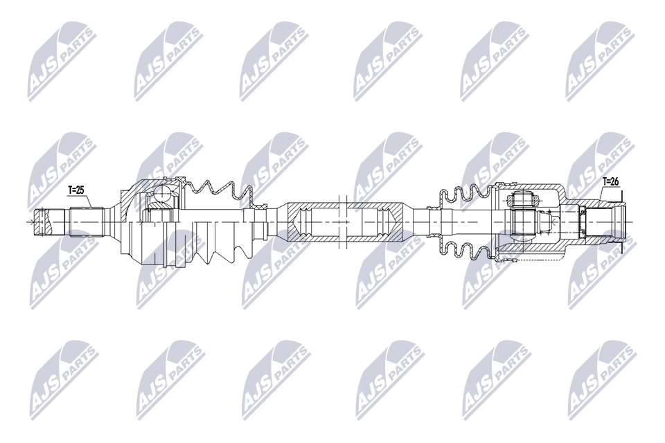 NTY NPW-CT-174 Antriebswelle