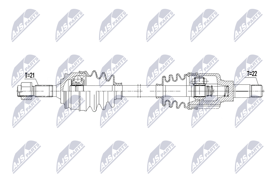 NTY NPW-CT-176 Antriebswelle
