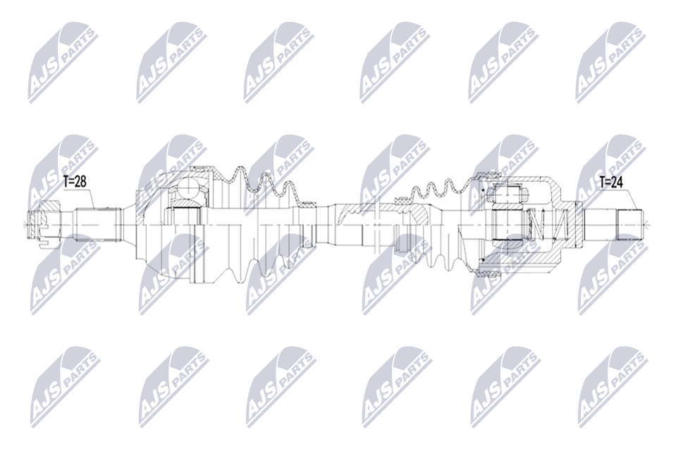 NTY NPW-CT-178 Antriebswelle