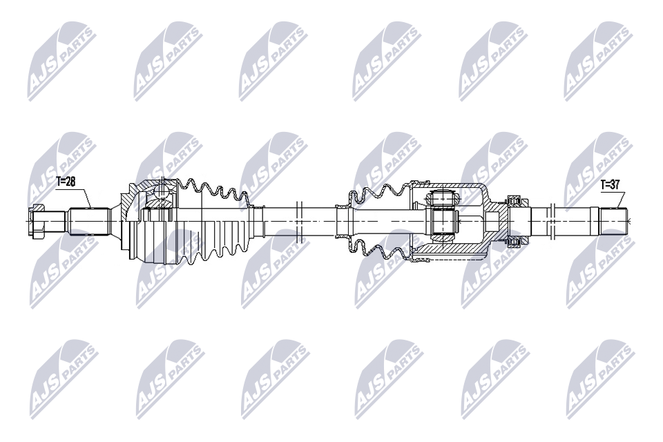 NTY NPW-CT-179 Antriebswelle