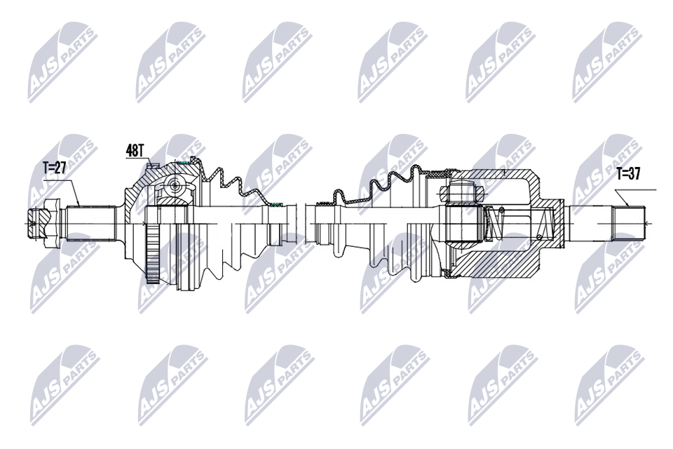 NTY NPW-CT-180 Antriebswelle