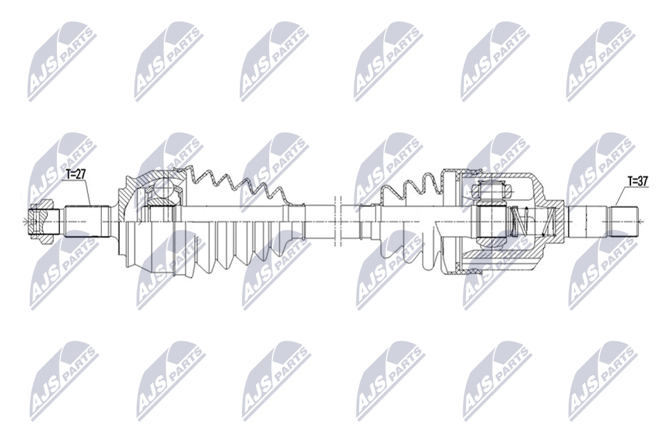 NTY NPW-CT-182 Antriebswelle