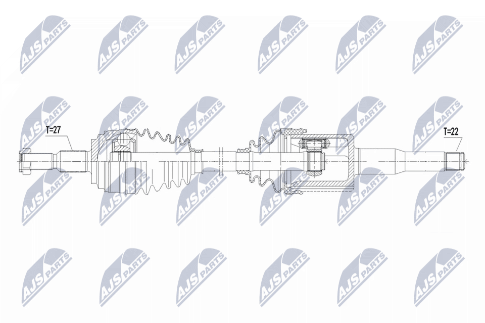 NTY NPW-FR-188 Antriebswelle