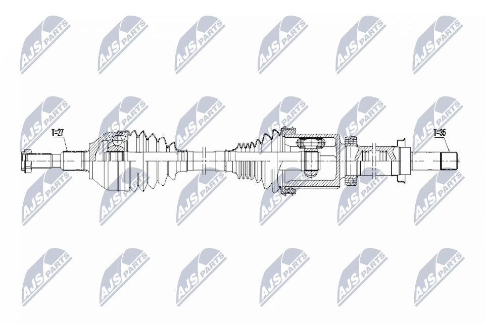 NTY NPW-FR-201 Antriebswelle