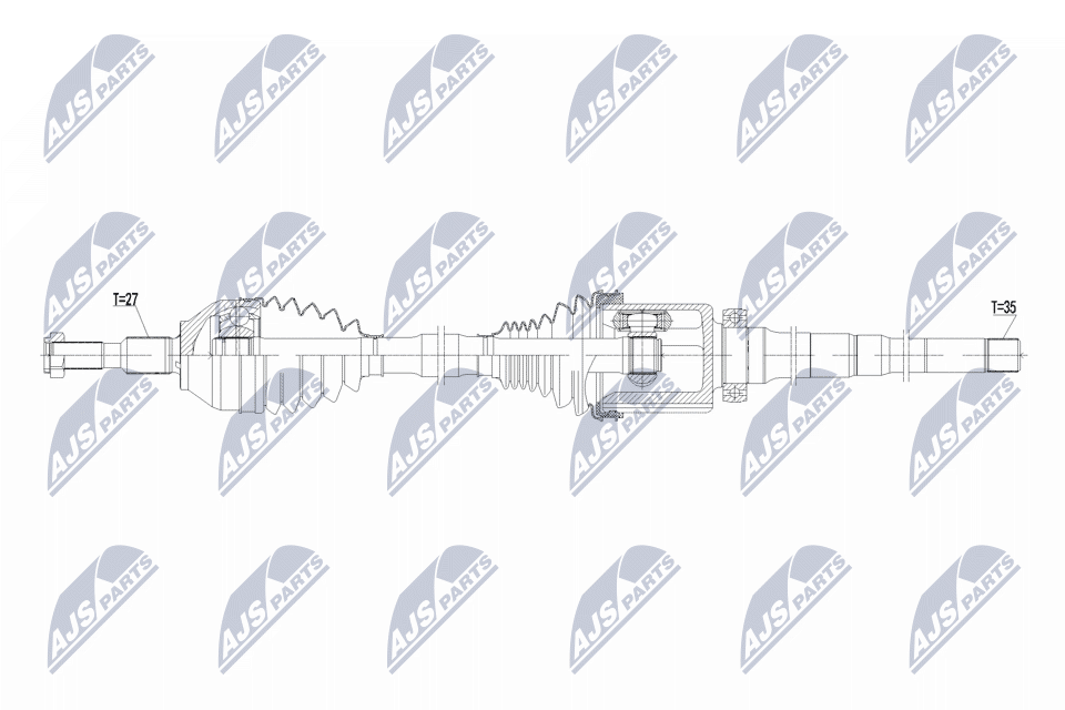 NTY NPW-FR-202 Antriebswelle