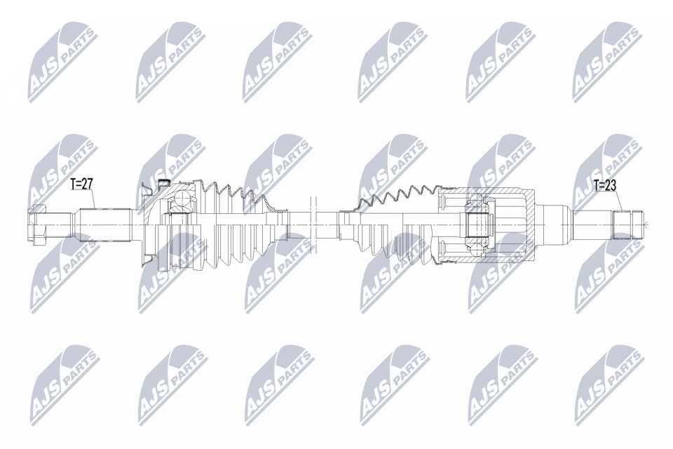 NTY NPW-FR-212 Antriebswelle