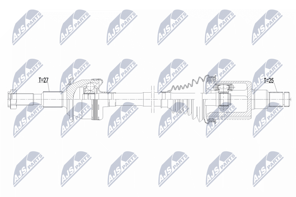 NTY NPW-FR-215 Antriebswelle