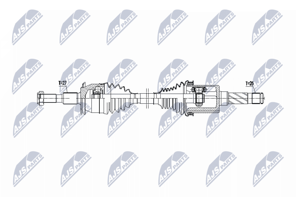 NTY NPW-FR-218 Antriebswelle