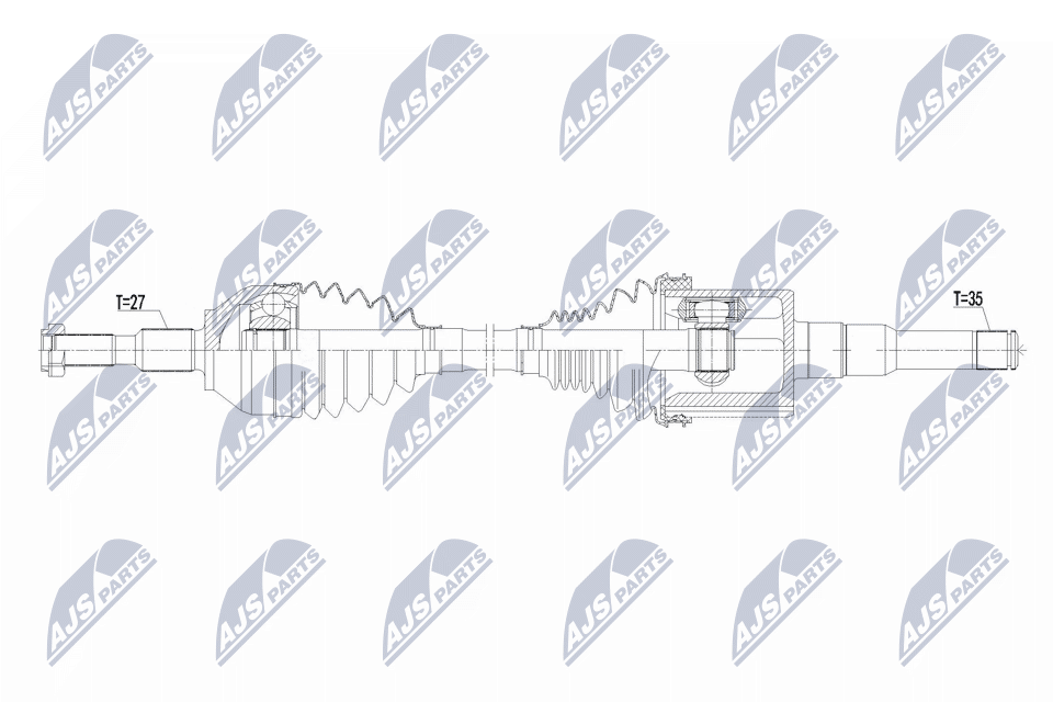 NTY NPW-FR-219 Antriebswelle