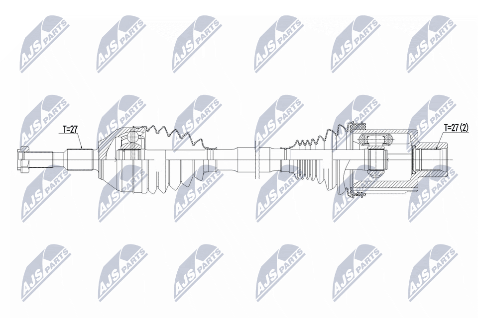 NTY NPW-FR-221 Antriebswelle