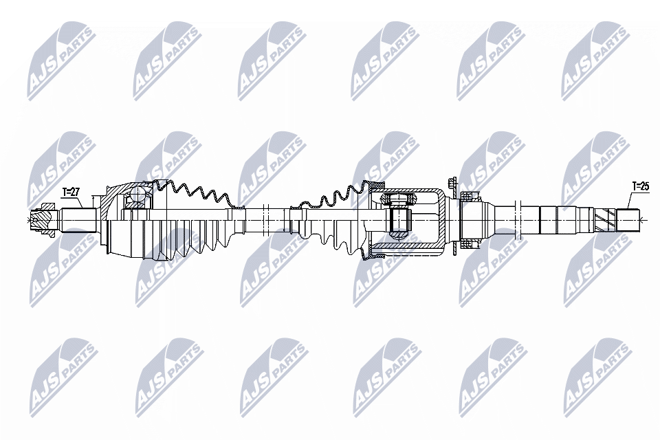 NTY NPW-FT-110 Antriebswelle