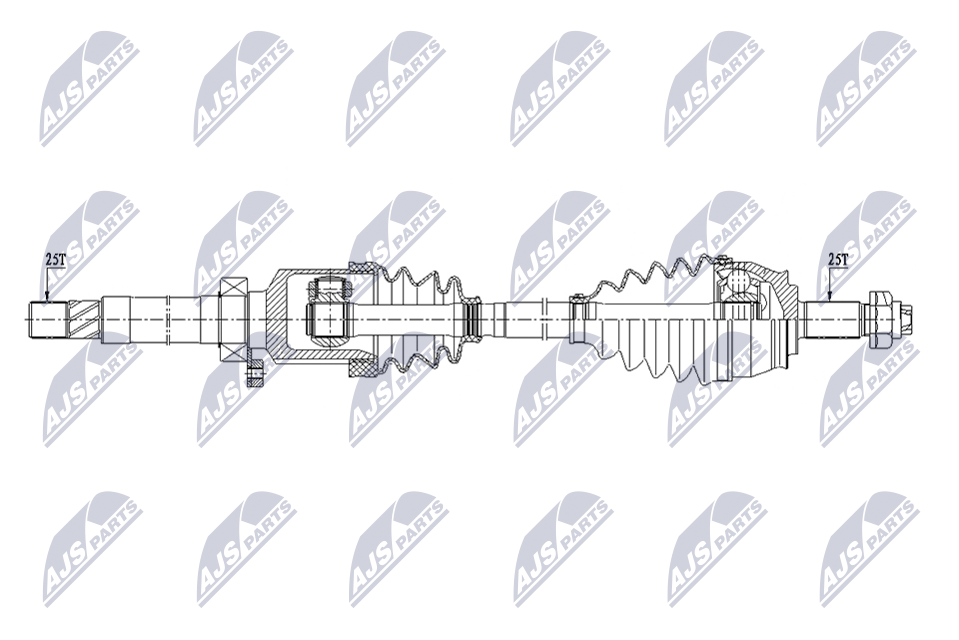 NTY NPW-FT-112 Antriebswelle