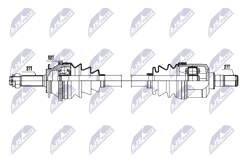 NTY NPW-HY-645 Antriebswelle