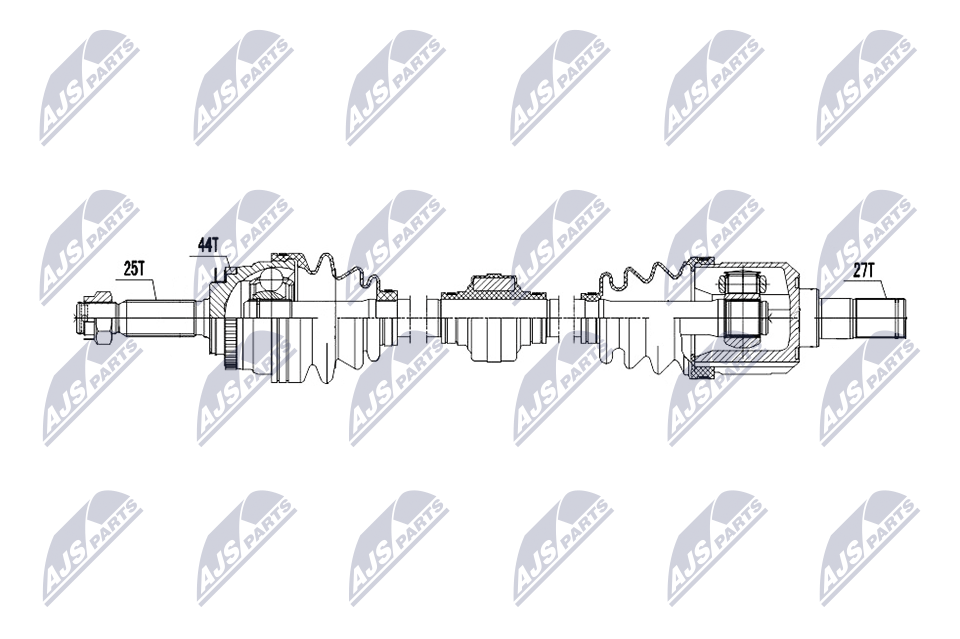 NTY NPW-HY-646 Antriebswelle