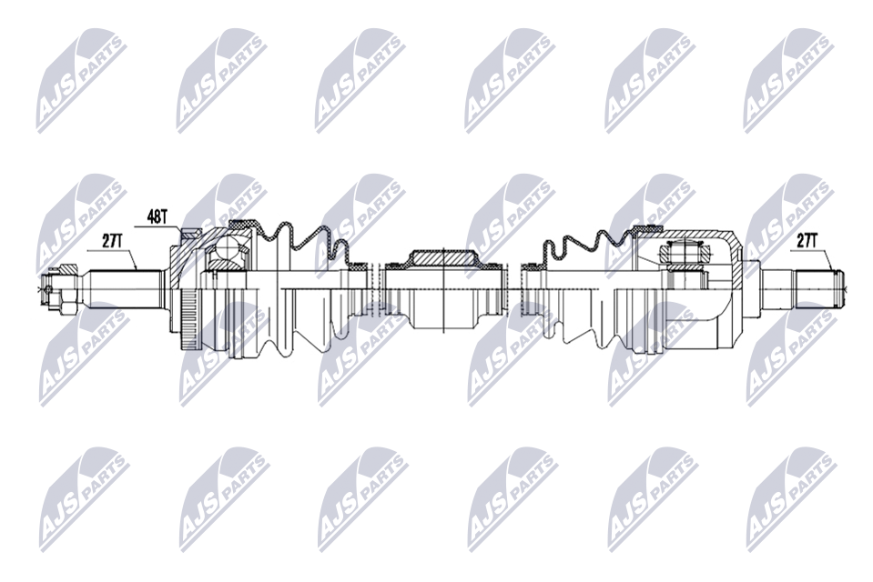 NTY NPW-HY-648 Antriebswelle