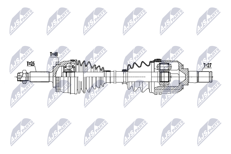 NTY NPW-HY-658 Antriebswelle