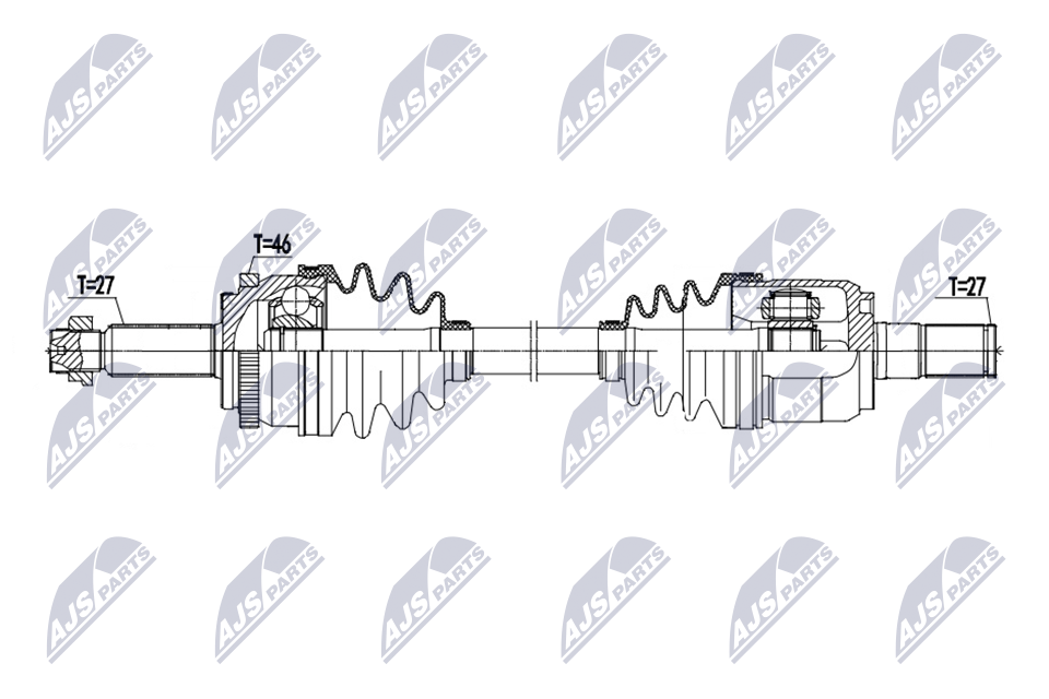 NTY NPW-HY-659 Antriebswelle