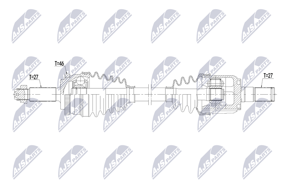 NTY NPW-HY-660 Antriebswelle