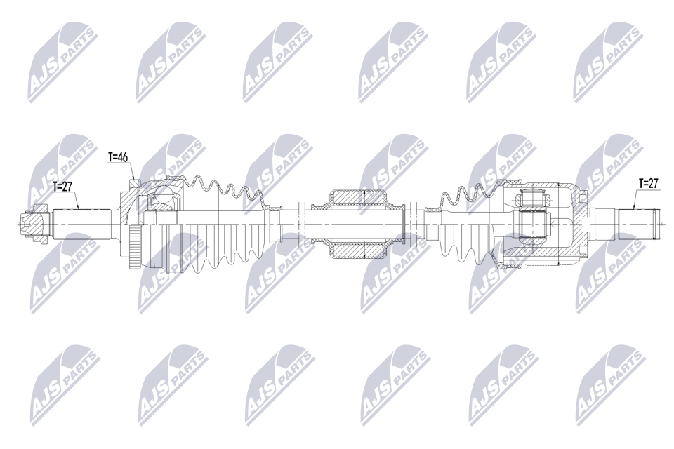 NTY NPW-HY-661 Antriebswelle