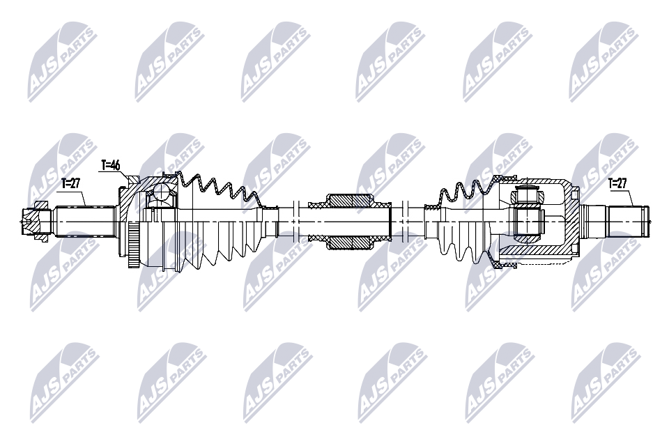 NTY NPW-HY-664 Antriebswelle