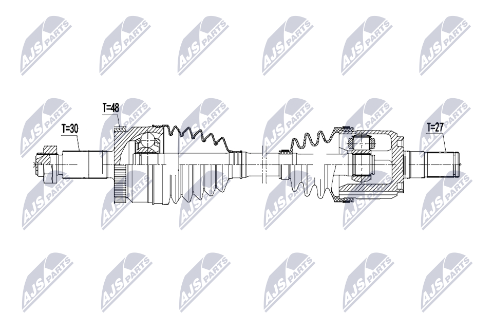 NTY NPW-HY-667 Antriebswelle