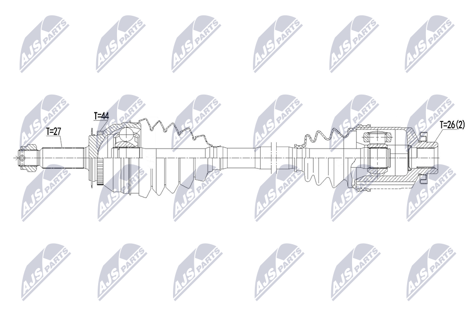 NTY NPW-HY-674 Antriebswelle