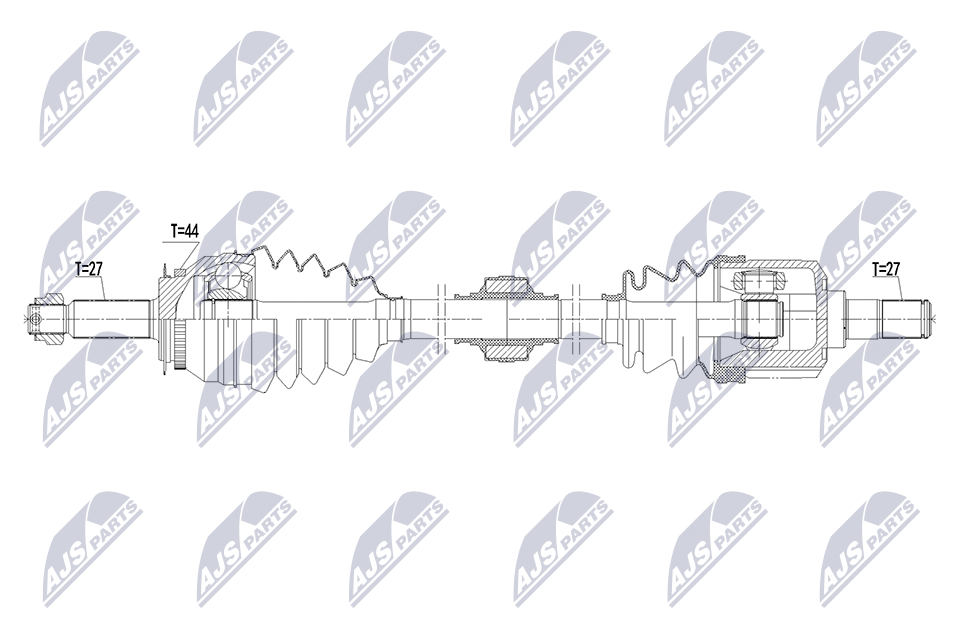 NTY NPW-HY-675 Antriebswelle