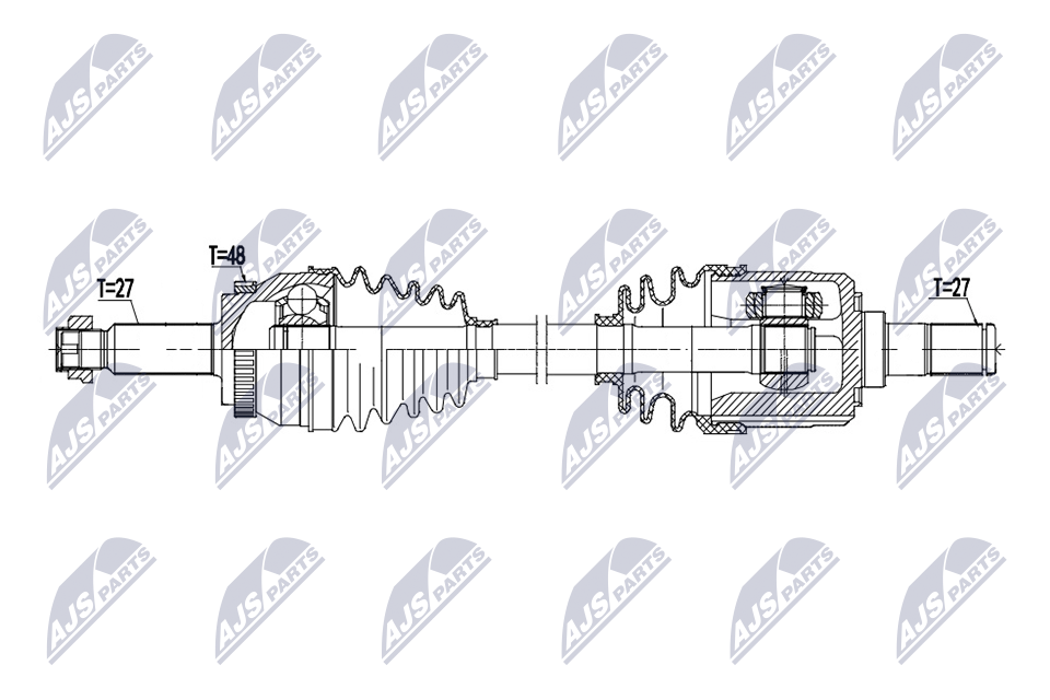 NTY NPW-KA-420 Antriebswelle