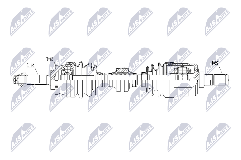 NTY NPW-KA-423 Antriebswelle