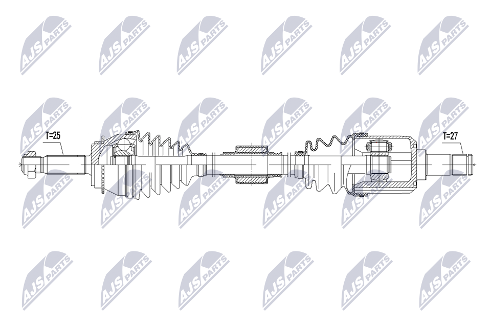 NTY NPW-MS-100 Antriebswelle