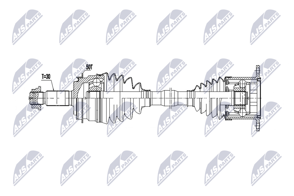 NTY NPW-MS-112 Antriebswelle