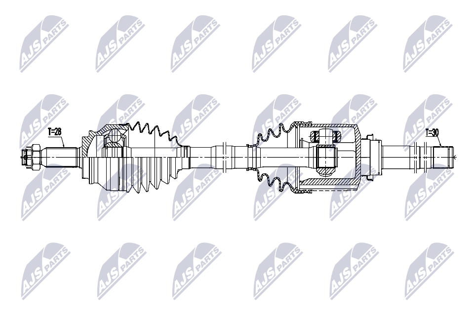 NTY NPW-MS-118 Antriebswelle