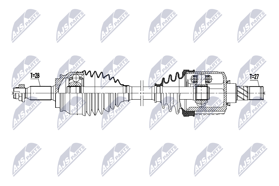 NTY NPW-MS-120 Antriebswelle
